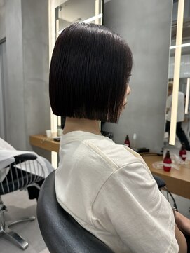 ニコ トウキョウ ヨコハマ(nico) ボブ/切りっぱなしボブ/タッセルボブ/縮毛矯正