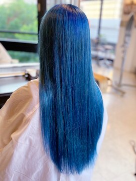 ヴァンクラウドコウベ(VENT CLOUD KOBE) 20代30代40代ピネイビーカラー髪質改善カラー艶感ストレート