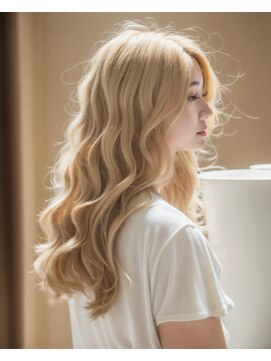 エトラ 渋谷店(etora) ミルクティーハイトーンカラー　グレーベージュ　グラデーション