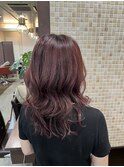 大人可愛いカシスピンク