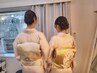 ヘアセット２名様割→￥6600