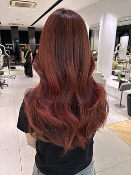 ステア ケース(stair case) 韓国レイヤーカットカラー顔まわり前髪カットトリートメント