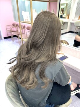 ジーナ 名駅(XENA.) オリーブグレージュ/ベージュカラー/レイヤーカット