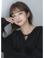 ガーデン ミサト 三郷中央(garden misato)&nbsp;20代30代40代くびれ大人ミディアムボブ×前髪あり