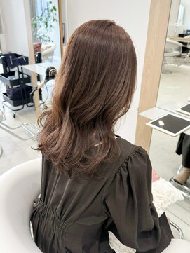 ノエシキカ(noe sikika) サラつやセミロング（20代/30代/韓国/髪質改善）L82