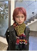 冬にぴったりチェリーピンク