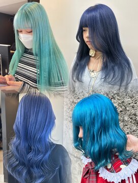 アニュー(A'nyu) ブルーヘアー特集
