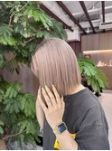 シアーナチュラル/切りっぱなしボブ