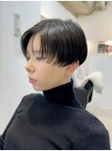 黒髪ショートボブハンサムショートマッシュショート垢抜け