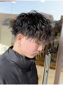 マッシュメンズパーマ/ツイストスパイラルパーマ/波巻きパーマ