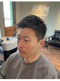 束感ラフショート