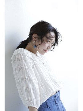 メルカ 天王寺(melca.) レイヤーカット/ヘアアレンジ/顔まわりカット/似合わせカット