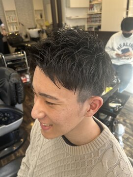 グラスヘア 流川店(Grass Hair) セット簡単 爽やかメンズショート