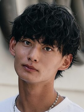 フィフス(fifth) 原宿シャドウパーマメンズカットメンズマッシュパーマスタイル