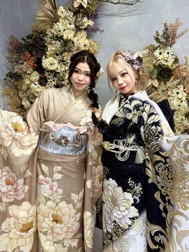 振袖gram名古屋/振袖 袴レンタル/着付け/ヘアセット/名駅 成人式 袴 振袖 レンタル 人気 大人かわいい トレンド