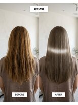 SENJYU 名古屋 名駅【髪質改善 縮毛矯正 白髪ぼかし特化サロン】【4/1OPEN(予定)】 髪質改善ストレート/ミディアムヘア/名古屋駅