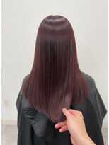 チザン(TIZAN)&nbsp;艶感×ピンクバイオレットロング