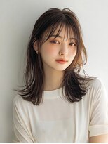 コトンアトリエ 人形町(COTON atelier)&nbsp;ミルクティーブロンド/ダークブルー/デジタルパーマ/人形町