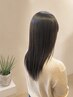 似合わせカット+柔らかストレート(縮毛矯正)(rica指名)