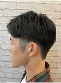 爽やかツーブロックスタイル