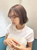 ロンド レイ 立川(Lond Ray)&nbsp;ラテグレージュ/レイヤーボブ/韓国巻き/結べるレイヤー/立川