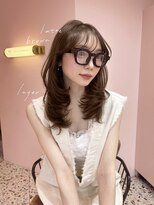 ボタン コロン 表参道 原宿(VOTAN COLON)&nbsp;ふわっと抜け感が出る♪レイヤーカット♪・"