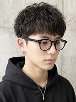 ヘッドストック 大和八木店(HEAD STOCK)&nbsp;シャドウパーマツイストスパイラルショートマッシュニュアンス