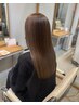 【平日夜の時短メンテ】縮毛矯正※カットなしSB込 ￥16,500→