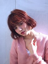 Cherry Red Bob 内巻き ｛ACT表参道原宿｝
