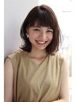 【GARDEN KOMAKI】結べる大人すっきり柔らかボブベージュカラー