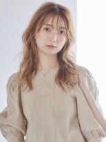 フォンズ(FONS)&nbsp;大人感のあるヘルシーカールレイヤー_透明感のあるシアベージュ