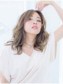 《MARBLES/三軒茶屋》☆外国人風☆グレージュミディ☆