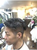 ツーブロパーマ