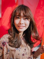 美容室 リズヘアー 稲毛店(Riz hair)&nbsp;外ハネくびれロング【稲毛】