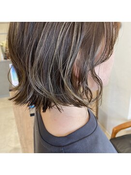 アルマヘアー(Alma hair by murasaki) ◎ミニボブにハイライトスタイル◎