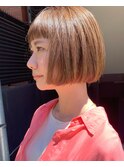 ハニーベージュボブ