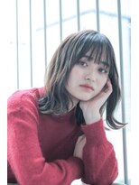 オーブ ヘアー グロー 橋本店(AUBE HAIR grawe)&nbsp;【AUBE HAIR】大人ミディアム×透明感カラー