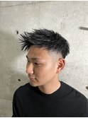 アップバング×ジェットモヒカン×フェード