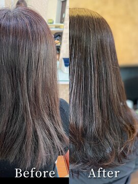 アークスヘアー アッシュカラーイルミナカラー透明感ナチュラル