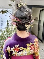 ゼスト クレス(ZEST Cres)&nbsp;【cres奈佳子】卒業式ヘアセット