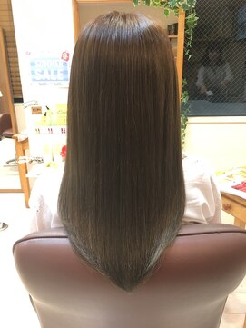 美容室 パルス 静岡鷹匠店(PALS) オリーブブラウン　髪質改善　トリートメント　ブリーチ無し