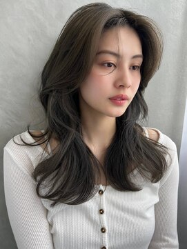 ソヨン 蟹江店(SOYON) かきあげ女っぽオルチャンヘア　2wayバング