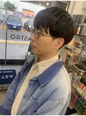 黒髮/ツーブロックマッシュ/束感/波巻き/高田馬場/バンドマン/男