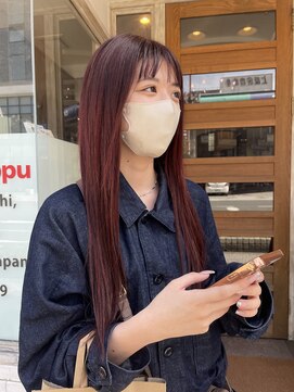ボアップ 松山店(boappu) #カシスカラー#イルミナカラー