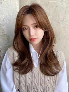 アフロート エル 大阪(AFLOAT L) くびれヘア/大人ガーリー/チョコレート/モード/プリカール