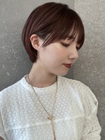 ロンドシエル 横浜(Lond ciel)&nbsp;マッシュショート×前髪×韓国小顔ショート【横浜モード】