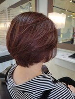 スタイル 成城学園前(STYLE)&nbsp;耳かけショートボブ　絶壁解消ヘア　クビレショート