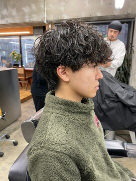 ロンドガルマン 名古屋(Lond GULLMAN) 【Lond GULLMANSEIYA】MEN'S HAIR/波巻きスパイラル