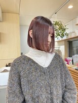 リラ バイ クオーレ(LIRA by CUORE)&nbsp;暖色×ボブ