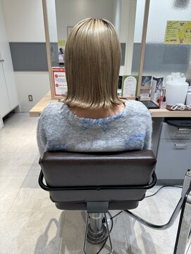 バサ 新所沢店(BASSA) 艶髪外ハネスタイリングヘア